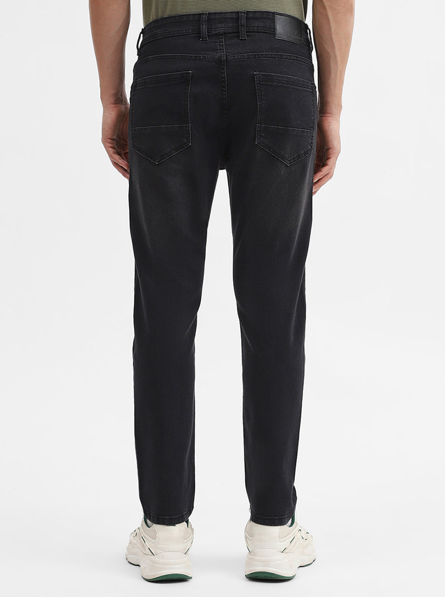 Charcoal Grey Washed Urban Fit Jeans | Greenfibre