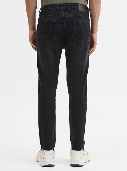 Charcoal Grey Washed Urban Fit Jeans | Greenfibre
