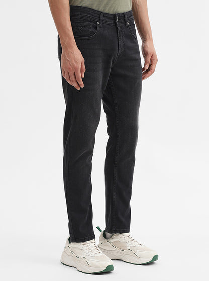 Charcoal Grey Washed Urban Fit Jeans | Greenfibre