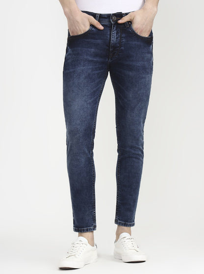 Cloud Dark Indigo Washed Rider Fit Jeans | JadeBlue