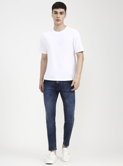 Cloud Dark Indigo Washed Rider Fit Jeans | JadeBlue