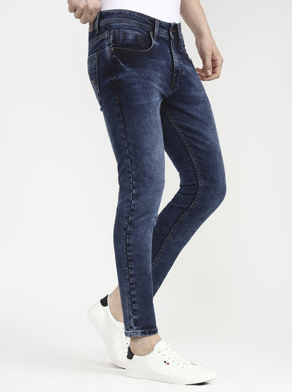 Cloud Dark Indigo Washed Rider Fit Jeans | JadeBlue
