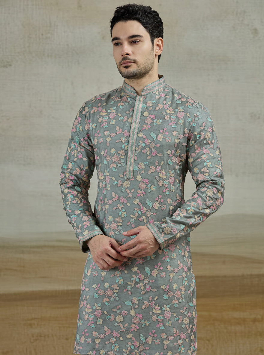 Green Printed Kurta Pajama | TULA