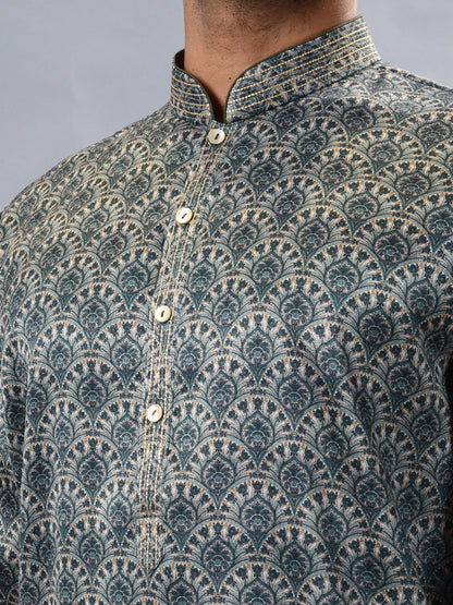 Green Kurta Pajama | Azania