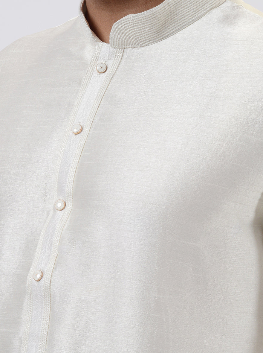 Cream Kurta Pajama | Azania