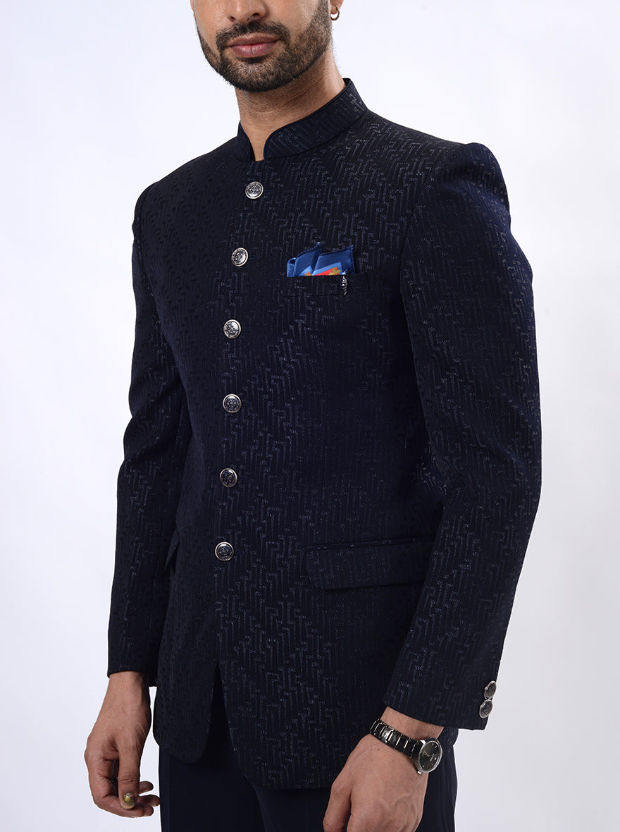Blue Jodhpuri Suit | JadeBlue