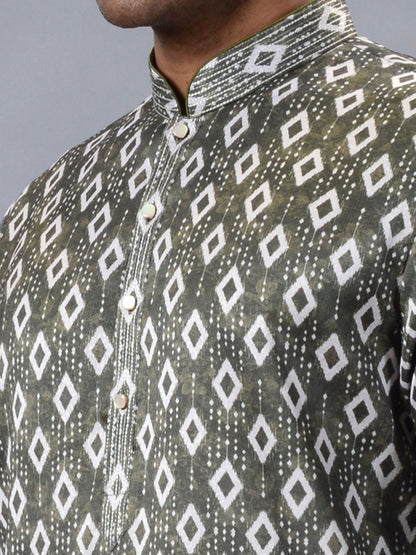 Green Kurta Pajama | Azania