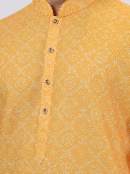 Mustard Kurta Pajama | Azania