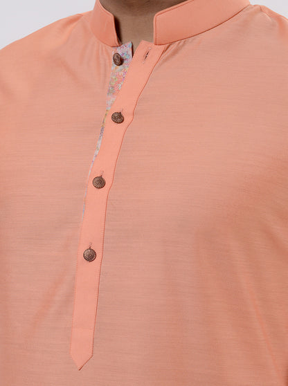 Peach Kurta Pajama | Azania