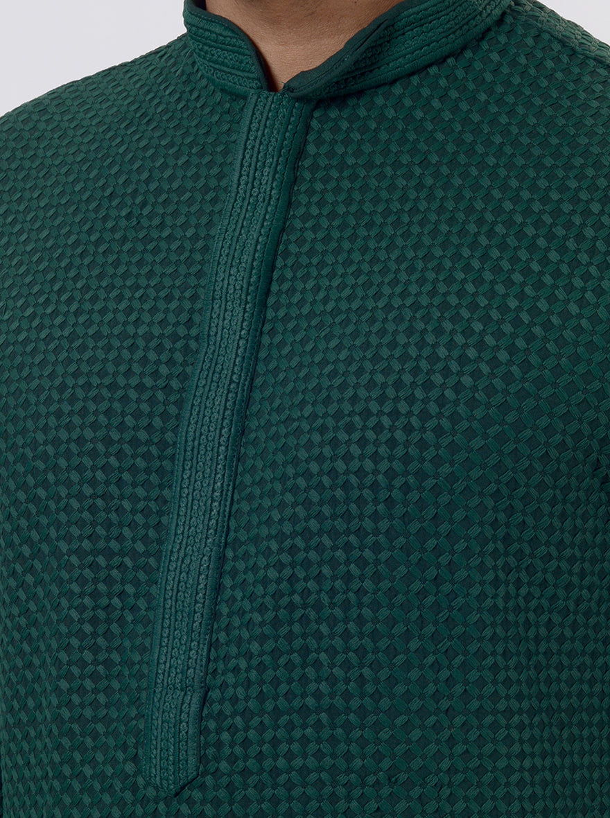 Green Kurta Pajama | Azania