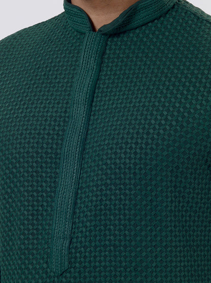 Green Kurta Pajama | Azania