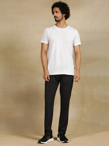 Dark Grey Solid Slim Fit Track Pant | Jade Play