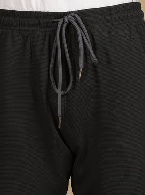 Dark Grey Solid Slim Fit Track Pant | Jade Play