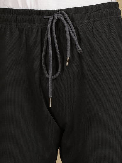 Dark Grey Solid Slim Fit Track Pant | Jade Play