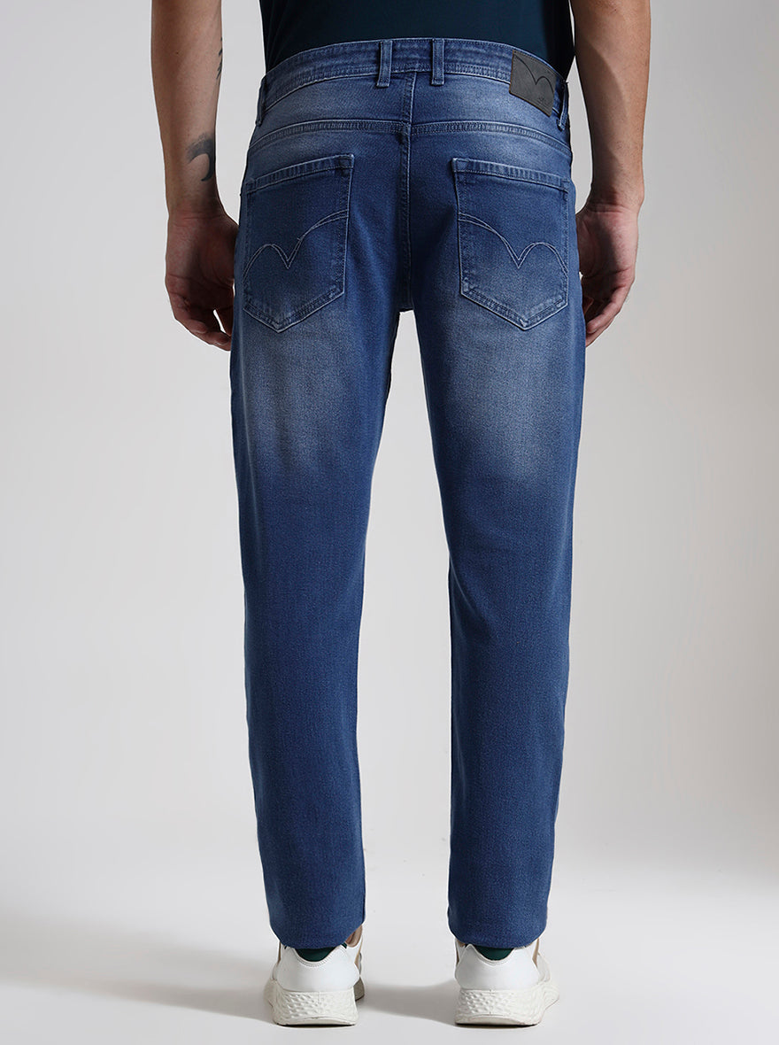 Light Blue Washed Slim Fit Jeans | JadeBlue