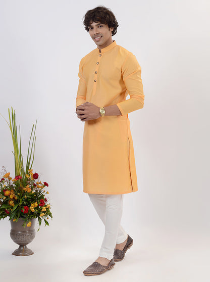 Yellow Kurta Pajama | Azania