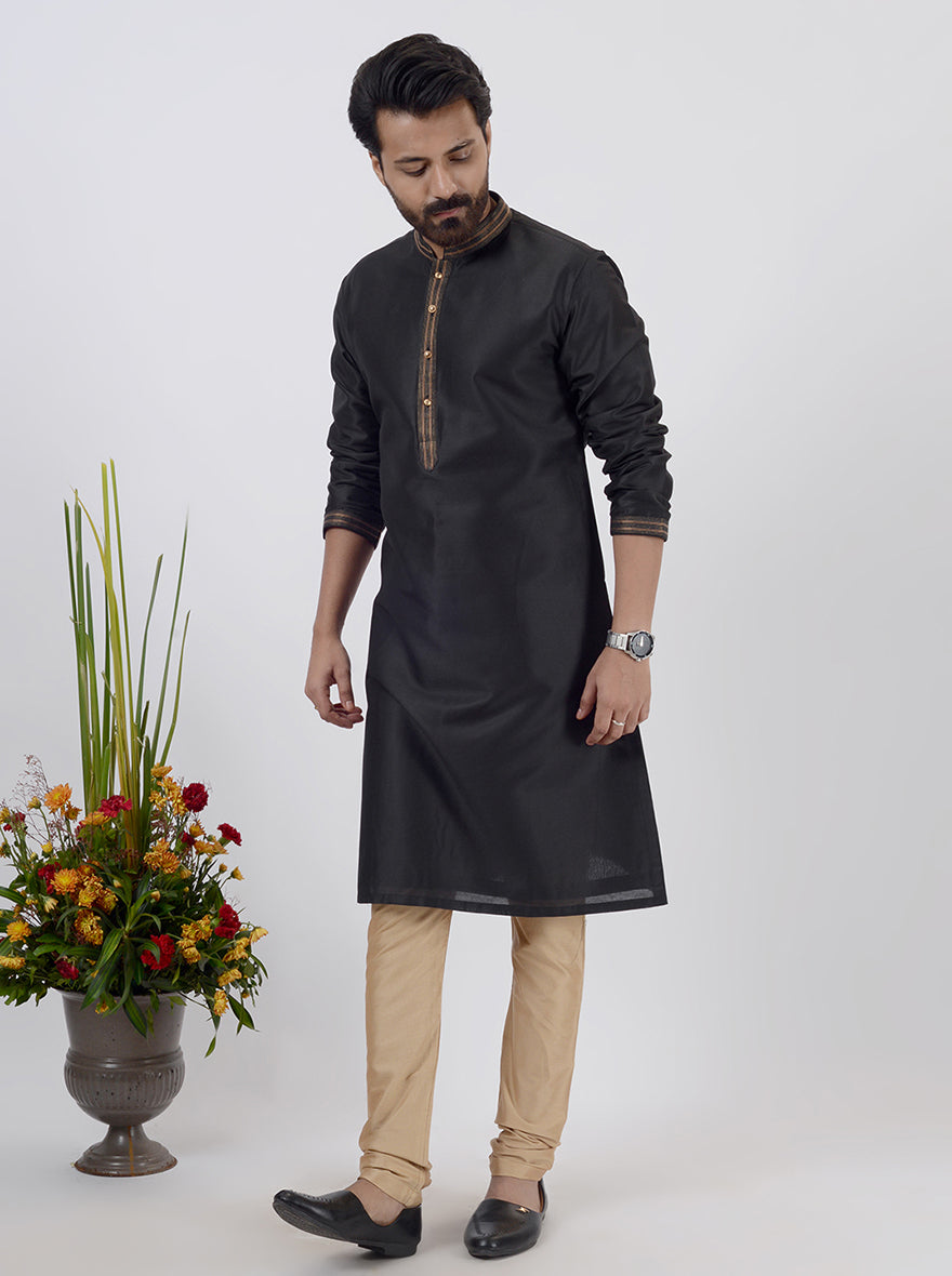Black Kurta Pajama | Azania