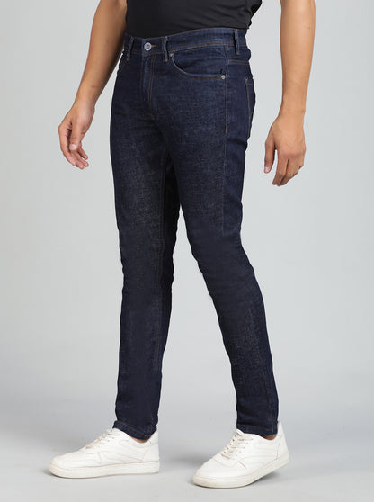 Raw Blue Washed Slim Fit Jeans | JadeBlue