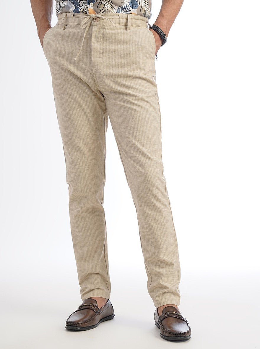 Grey Solid Regular Fit Track Pant | JadeBlue
