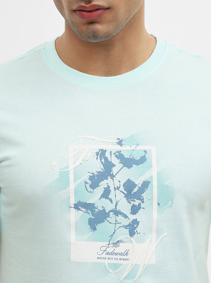 Sea Printed Slim Fit T-Shirt | Greenfibre