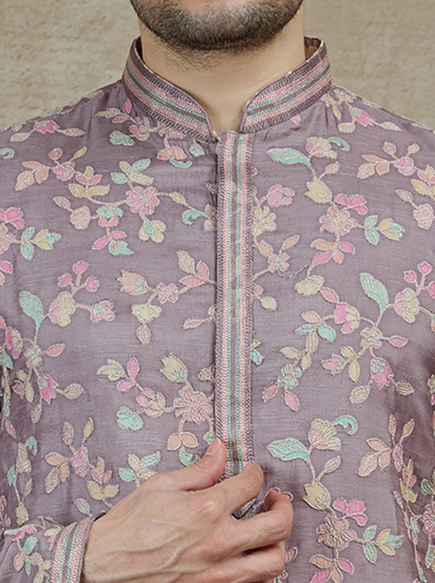 Onion Pink Printed Kurta Pajama | TULA