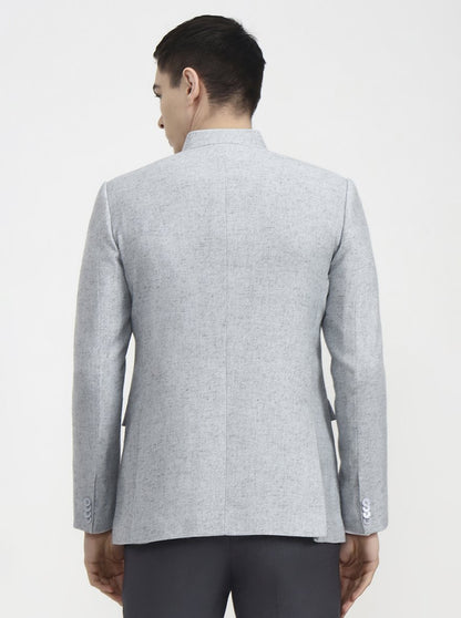 Grey Solid Jodhpuri | Wyre