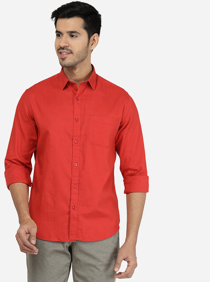 Buy Paprika Red Casual Shirt