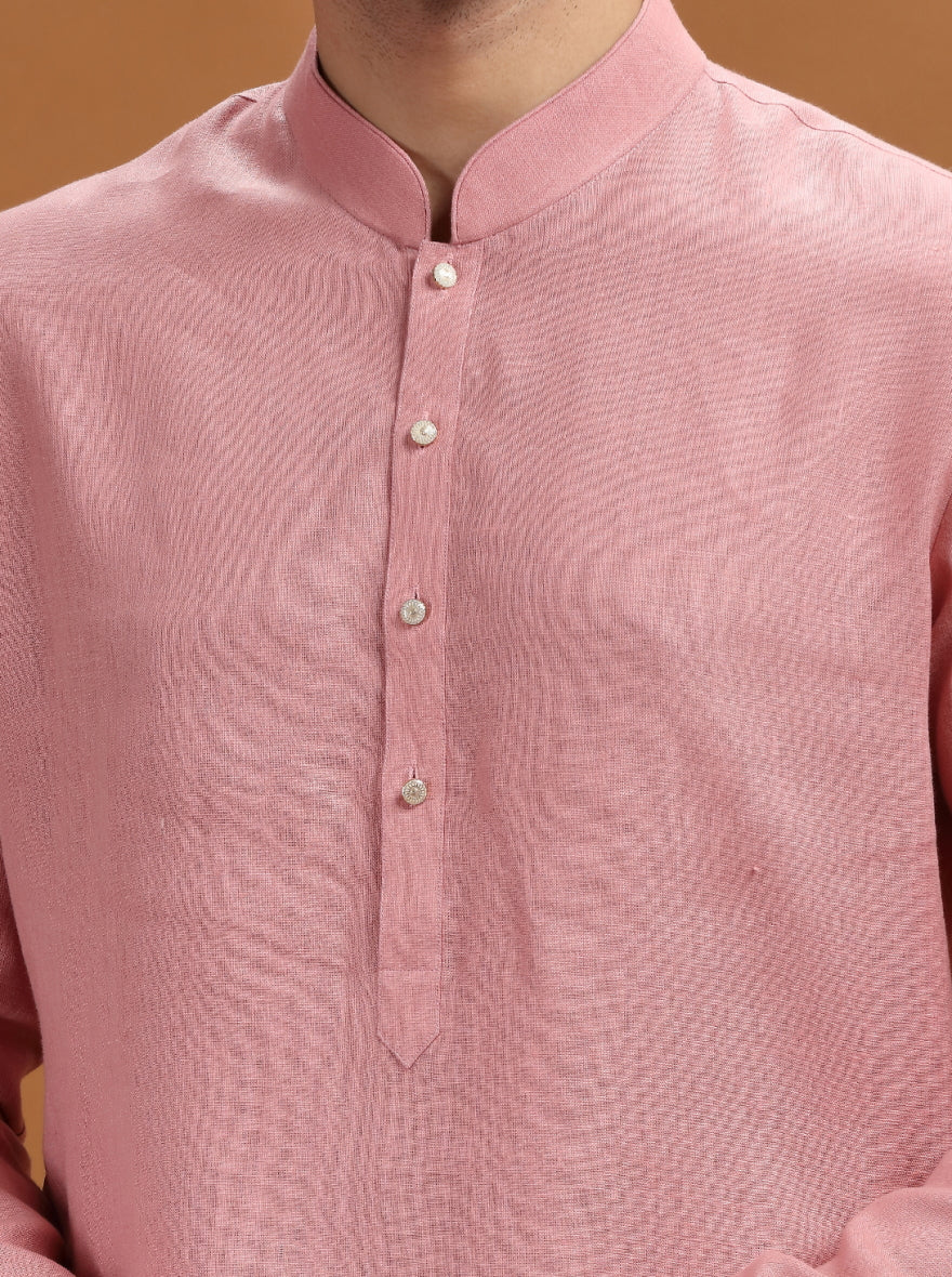 Onion Pink Kurta Pajama | TULA