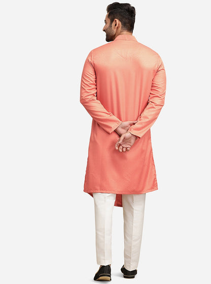 Gajri Pink Kurta | The Kurta Company
