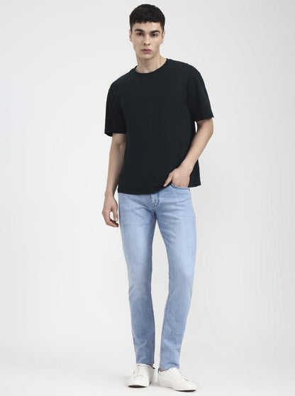 Light Blue Washed Slim Fit Jeans | JadeBlue