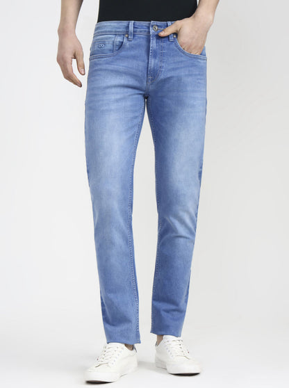 River Indingo Blue Washed Slim Fit Jeans | JadeBlue