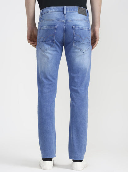 River Indingo Blue Washed Slim Fit Jeans | JadeBlue