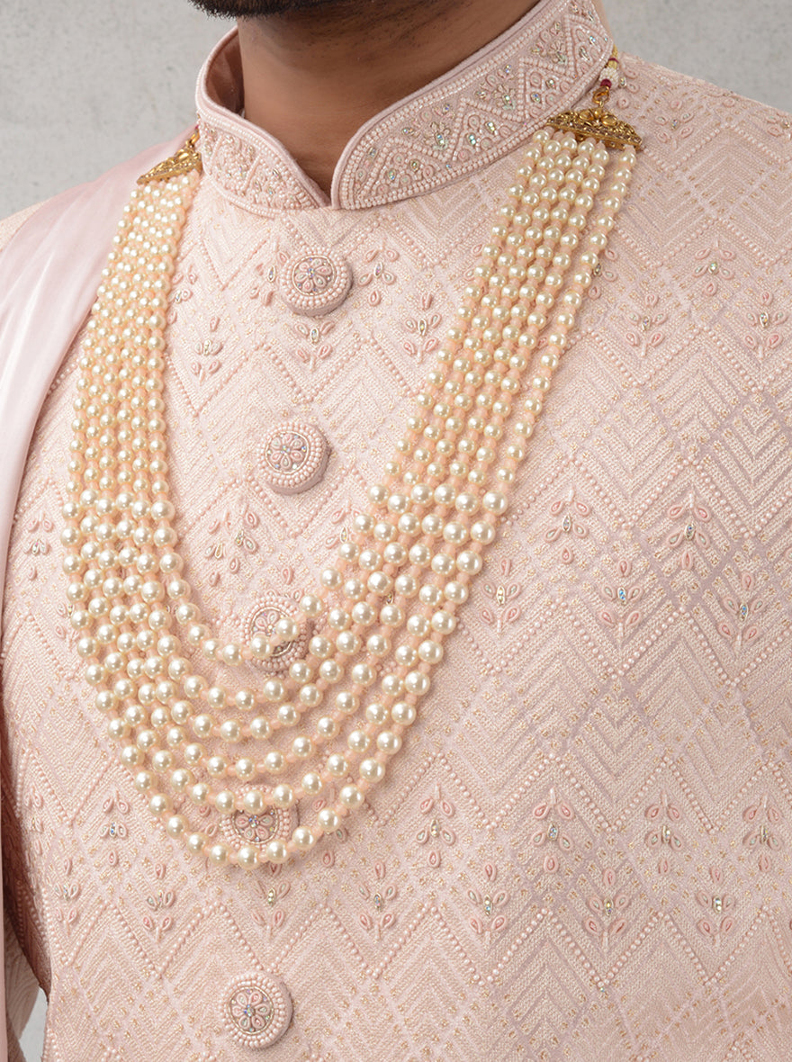 Onion Pink Sherwani | Azania