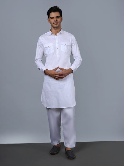 White Kurta | Azania