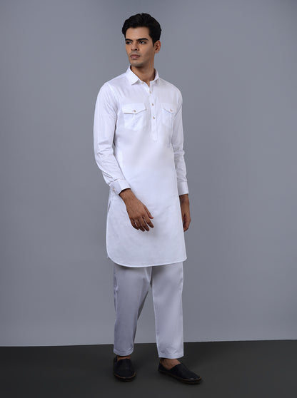 White Kurta | Azania