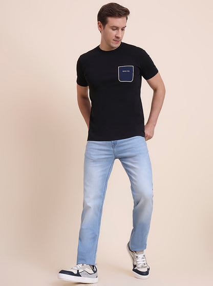 Light Blue Washed Straight Fit Jeans | JadeBlue