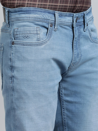 Light Blue Washed Slim Fit Jeans | JadeBlue
