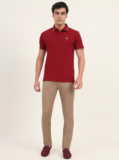 Beige Washed Narrow Fit Jeans | Greenfibre