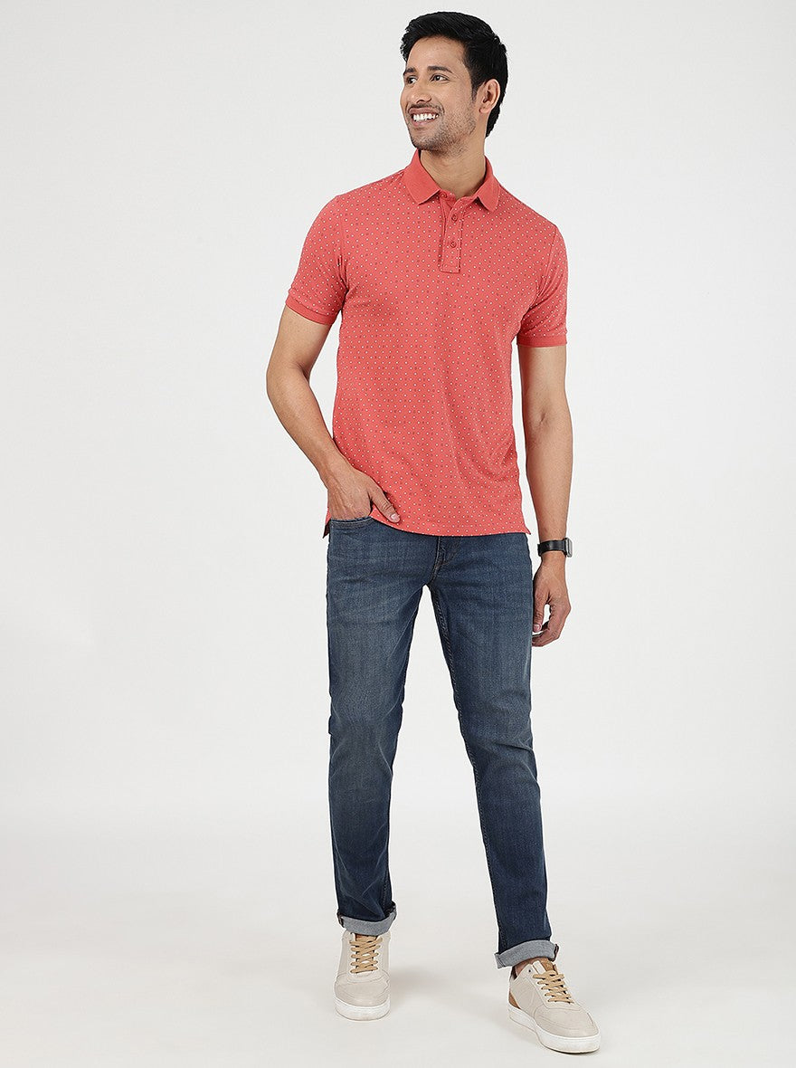 Blue Washed Slim Fit Jeans | JadeBlue