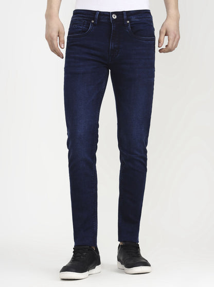 Ink Blue Washed Slim Fit Jeans | JadeBlue
