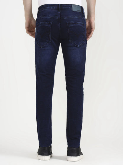 Ink Blue Washed Slim Fit Jeans | JadeBlue
