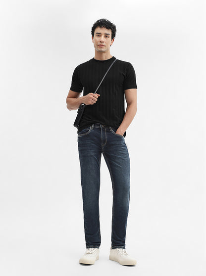 Dark Indigo Washed Slim Fit Jeans | JadeBlue