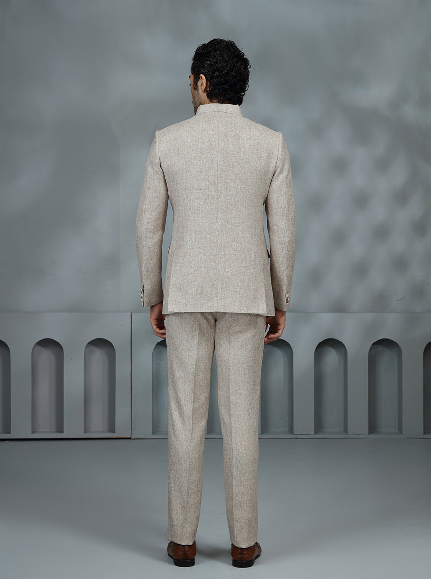 Light Purple Embroidered Jodhpuri Suit | TULA
