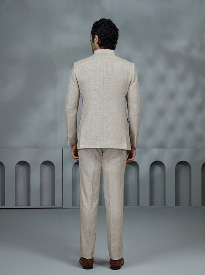 Light Purple Embroidered Jodhpuri Suit | TULA