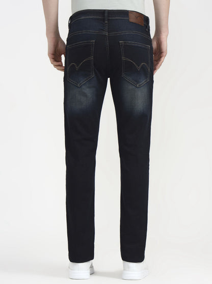Indigo Blue Washed Slim Fit Jeans | JadeBlue