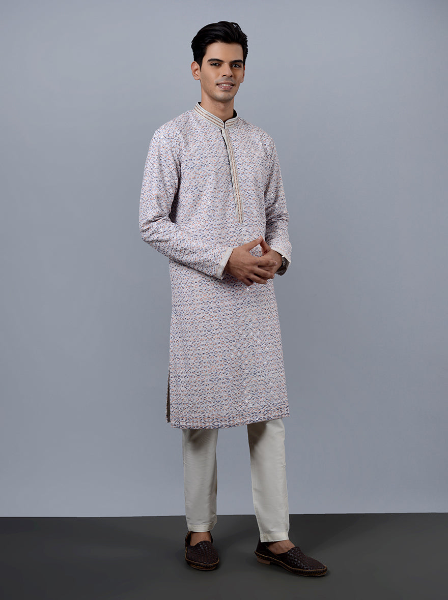 Cream Kurta Pajama | TULA
