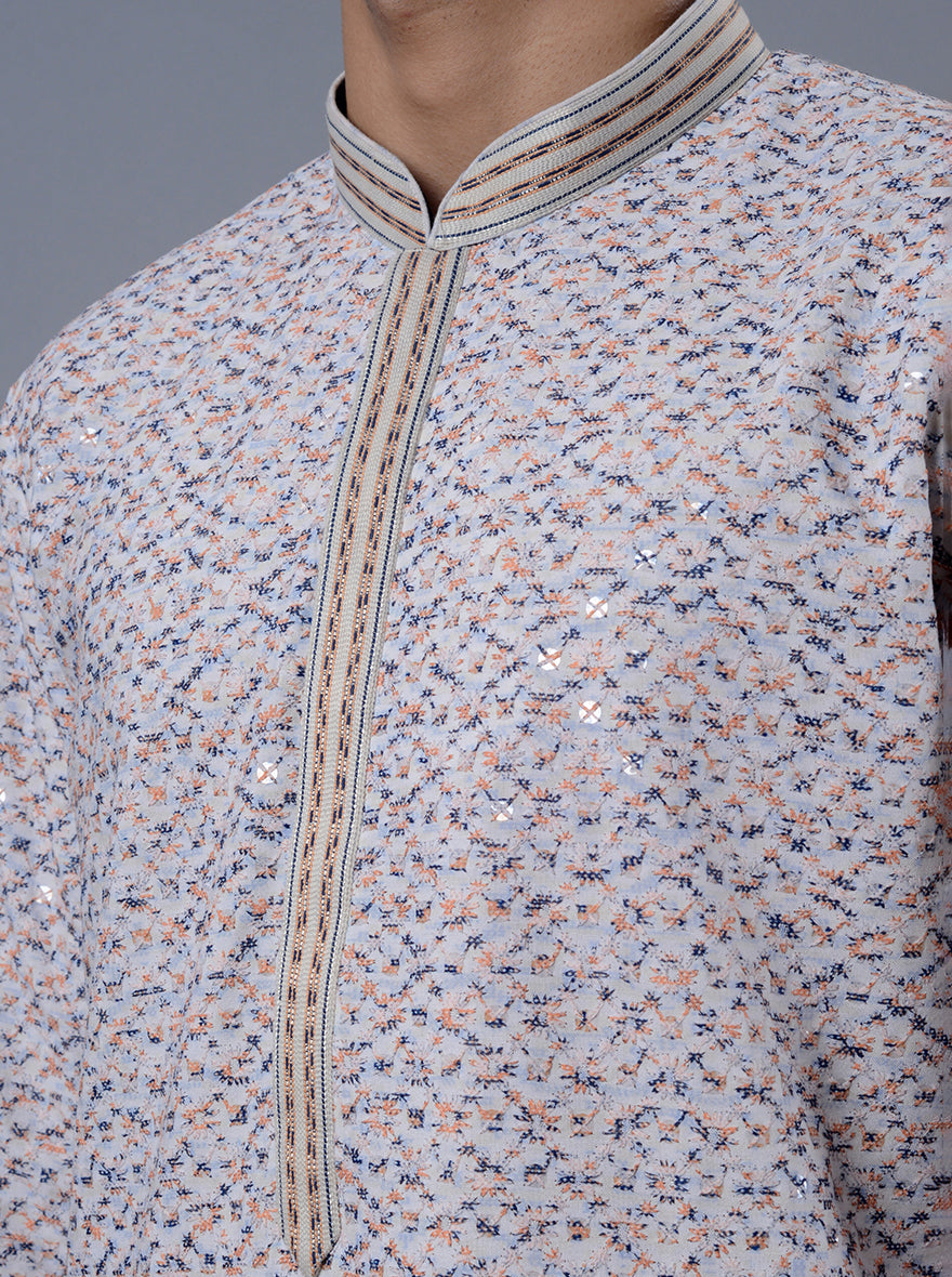 Cream Kurta Pajama | TULA