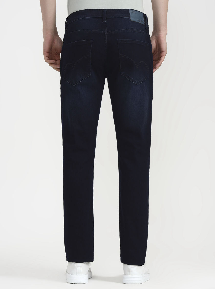 Deep Indingo Blue Washed Slim Fit Jeans | JadeBlue