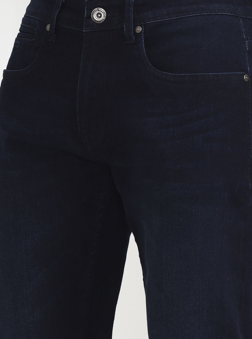 Deep Indingo Blue Washed Slim Fit Jeans | JadeBlue