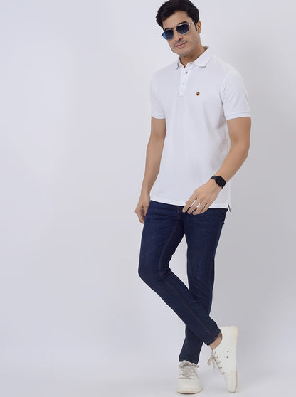 Ink Blue Washed Rider Fit Jeans | JadeBlue